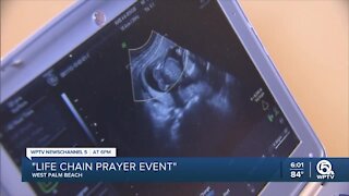'Life Chain Prayer Event' held in West Palm Beach