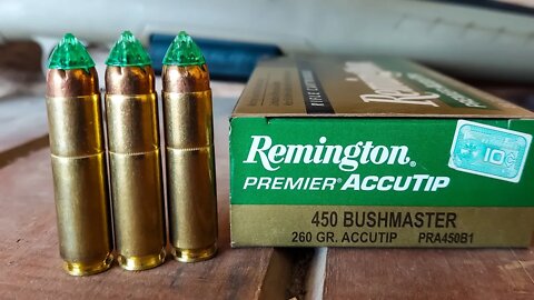 Remington AccuTip - 450 Bushmaster Group Test