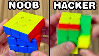 Noob vs pro vs hacker…