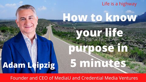 How To know Your Life Purpose With 5 Questions