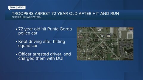 FHP: Punta Gorda patrol car hit by drunk driver