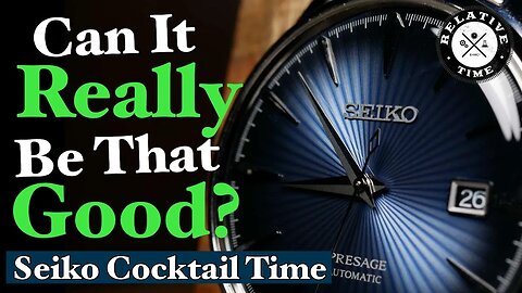 Can It Really Be That Good? Seiko Cocktail Time Review [ SRPB41J1 ]