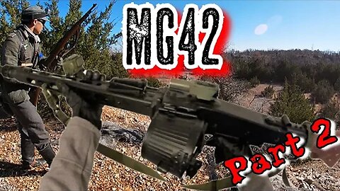 WW2 Airsoft Battle: German MG42 Crew - Part 2