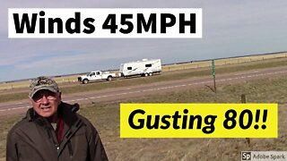 RV High Winds - When This Happens, Get Off The Highway!