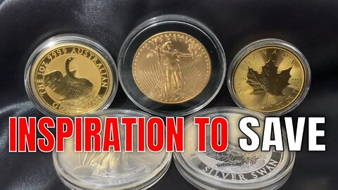 Silver And Gold Inspire Us To Save!