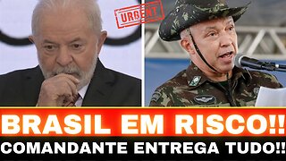 BOMBA!! CRISE NAS FORÇAS ARMADAS!! COMANDANTE ENTREGA TUDO!! ALERTA TOTAL...