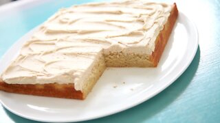 Eggnog Cake | At Home with Shay