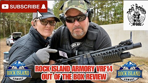 ROCK ISLAND ARMORY VRF14 FIREARM REVIEW! OUT OF THE BOX, FIRST SHOTS FIRED!