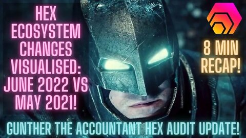 Hex Ecosystem Changes Visualised: June 2022 vs May 2021! Gunther Hex Audit! 8 MIN RECAP!