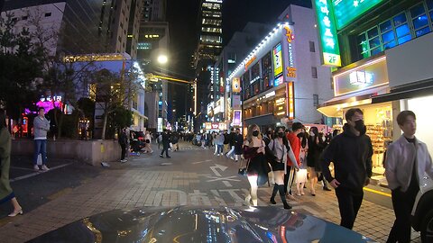 [4K] Gangnam, Seoul, South Korea