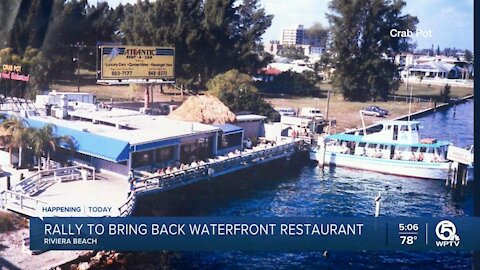 Riviera Beach considers bringing back popular waterfront seafood restaurant