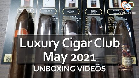 UNBOXING – Luxury Cigar Club MAY 2021 CBR40 SuperWide