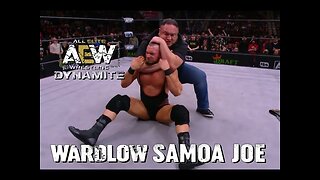 MOMENT OF BETRAIL Samoa Joe turned on Wardlow AEW Dynamite 11.09.22