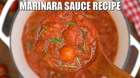 Marinara Sauce Recipe - IKITCHENQUEEN