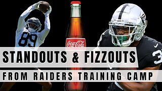 STANDOUTS & FIZZOUTS from Las Vegas Raiders Training Camp | The Sports Brief Podcast