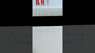Tips To Become An Awesome Artist!! Adventure Through Art