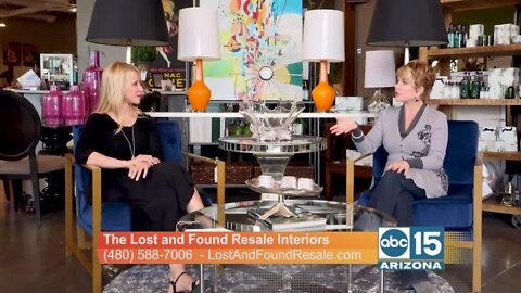 The Lost and Found Resale Interiors is always looking to take in and sells high quality furniture and accessories