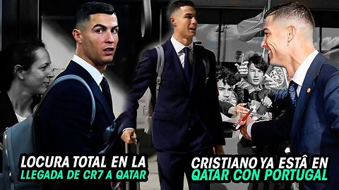 Así fue la LLEGADA de CRISTIANO RONALDO y PORTUGAL a QATAR, BRUNO FERNANDEZ ARREMETE contra PRENSA