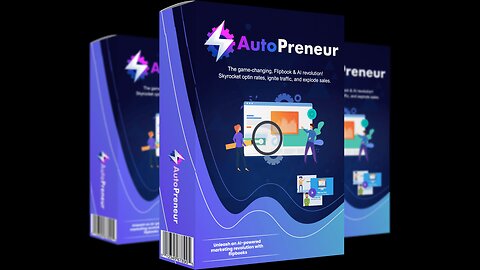 AutoPreneur AI Review- 1st Ever LOCKABLE Flipbook Creator!