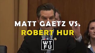 Matt Gaetz Questions Special Counsel Robert Hur