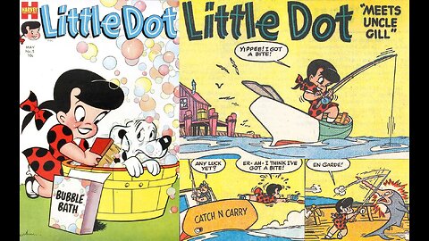 Little Dot (Harvey Toons) Comics - Little Dot Meets Uncle Gill