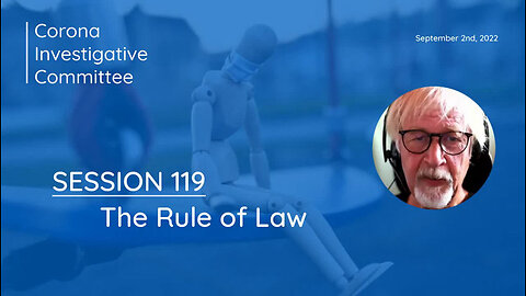 Dr. Wolfgang Wodarg | Session 119: The Rule of Law (EN) | 02.09.2022