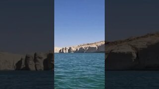 Kayaking in Ice Cream Canyon, Lake Powell