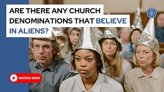 Are there any church denominations that believe in aliens?