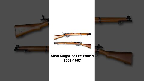 Evolution of British rifles #military #rifle #british