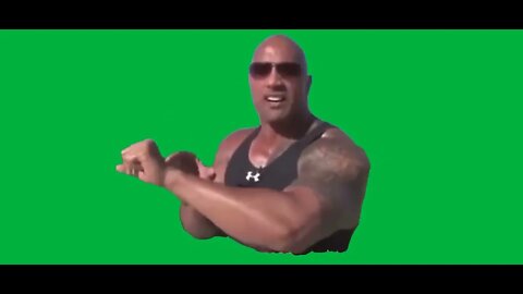 THE ROCK GREEN SCREEN EFFECTS/ELEMENTS