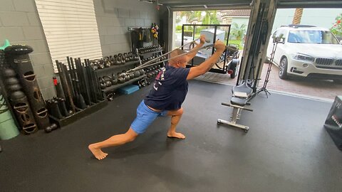 Mobility Monday: (Cable Squat to Lunge Rotation-Extensions)