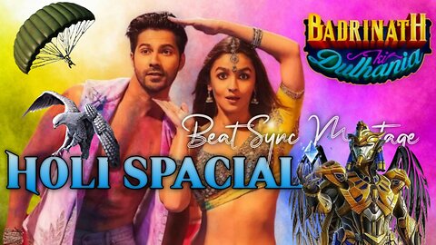 Beat Sync Montage Badri ki dulhania || Bollywood Montage || Anim Play