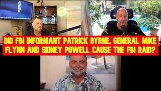Michael Jaco: Did Fbi Informant Patrick Byrne, General Mike Flynn And Sidney Powell...