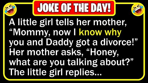 BEST JOKE OF THE DAY! - A mother is driving a little girl to her friend's.