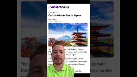 Cardano Launches in Japan #shorts