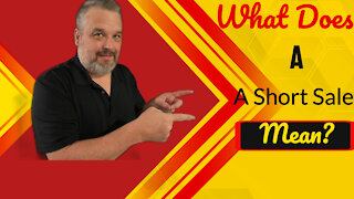 What Does A Short Sale Mean