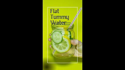 How to Make Flat Tummy Water