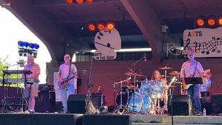 The Rhythm Cats - I Wont Back Down (Cover) Arts in the Park 6-30-22