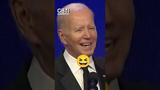 Biden JOKES about presidential future before wife escorts him off stage #Biden #GBNAmerica #GBNews