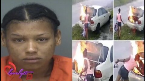 Woman sets fire to the wrong car trying to get revenge on her ex boyfriend