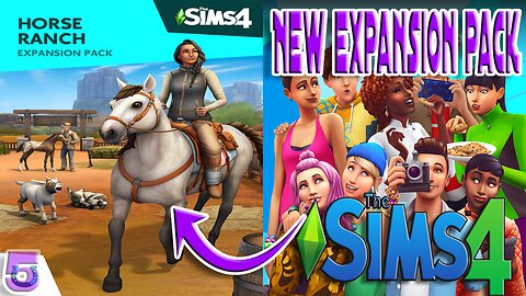 Sims 4 New Horse Ranch Expansion Pack | Ep. 5