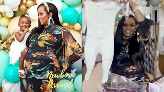 Letoya Luckett Opens Gifts At Her Virtual Baby Shower! 👼🏽