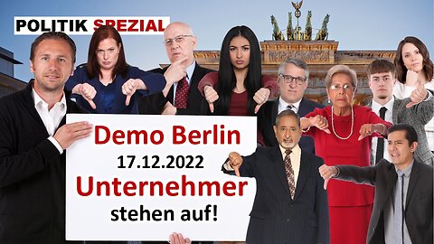 Großdemonstration 17.12. in Berlin | Im Gespräch mit Stephanie Tsomakaeva und Ralf Ludwig