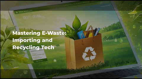 Mastering the Importation Process: E-Waste Management Solutions into the USA