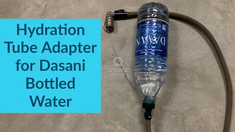 IceCap: Hydration Tube Adapter for Dasani Bottled Water & IcePlate® Curve (convert in seconds)