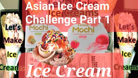 Asian Ice Cream Challenge, Part 1, 1 Hour Non-Stop