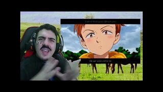 PASTOR REACT Rap do King (Nanatsu no Taizai) - REI DAS FADAS | NERD HITS