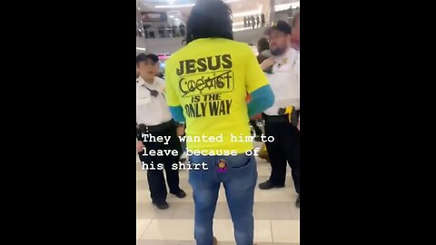 Jesus Saves' shirt is 'offending' Mall of America shoppers