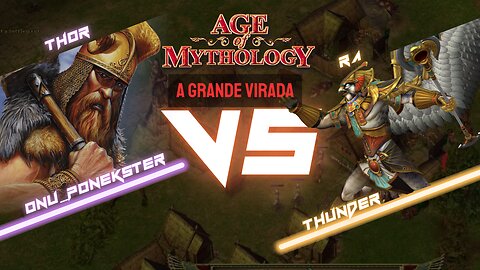 Age of Mythology - Pro Players Show Match ONU_Ponekster vs RVS_Thunder