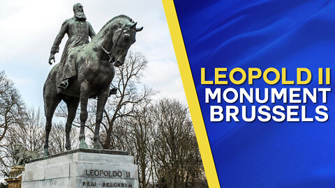 King Albert I of the Belgians unveils National monument to King Leopold II in Brussels